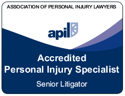 APIL Accredited Personal Injury Specialist, Senior Litigator