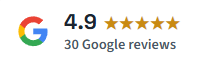 4.9 out of 5 from 30 Google reviews
